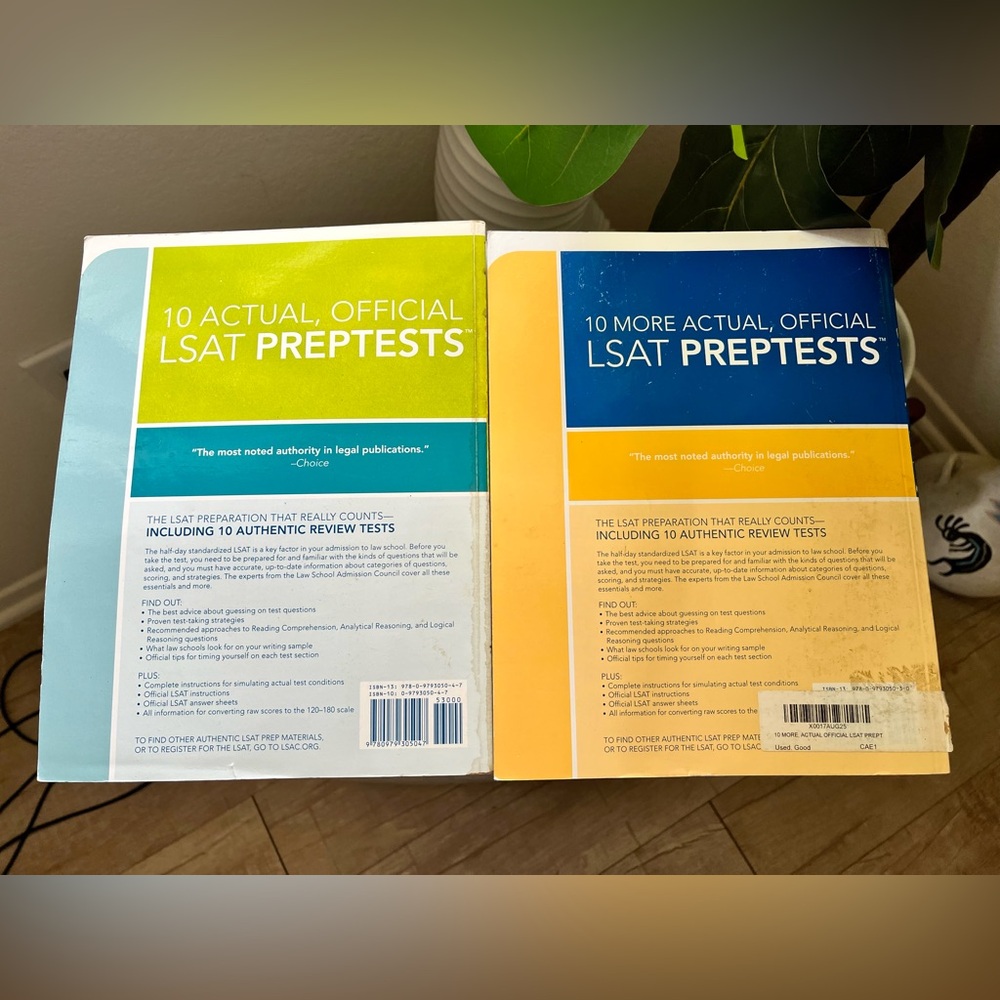 LSAT PrepTest Books Set - Picture 4 of 8